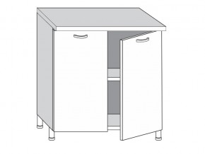 2.80.2 Шкаф-стол на 800мм с 2-мя дверцами в Тарко-Сале - tarko-sale.magazinmebel.ru | фото