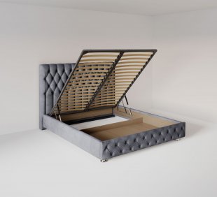 Кровать Версаль 1.4 м с подъемным механизмом в Тарко-Сале - tarko-sale.magazinmebel.ru | фото - изображение 4