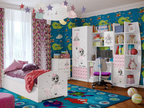 Детская комната Юниор-2 Мальвина в Тарко-Сале - tarko-sale.magazinmebel.ru | фото