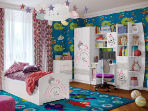 Детская комната Юниор-2 Принцесса 1 в Тарко-Сале - tarko-sale.magazinmebel.ru | фото - изображение 1