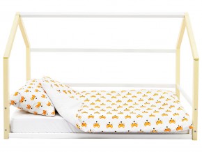 Детская кровать-домик Монтессори Svogen бежево-белый в Тарко-Сале - tarko-sale.magazinmebel.ru | фото - изображение 7