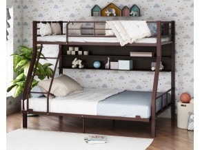 Двухъярусная кровать Гранада-1П 140 коричневый в Тарко-Сале - tarko-sale.magazinmebel.ru | фото
