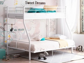 Двухъярусная кровать Гранада-3 140 белый в Тарко-Сале - tarko-sale.magazinmebel.ru | фото