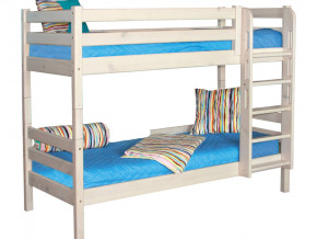 Двухъярусная кровать Соня с прямой лестницей Вариант 9 белая в Тарко-Сале - tarko-sale.magazinmebel.ru | фото - изображение 2