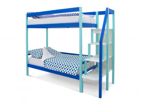 Двухъярусная кровать Svogen мятно-синий в Тарко-Сале - tarko-sale.magazinmebel.ru | фото - изображение 1