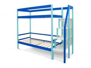 Двухъярусная кровать Svogen мятно-синий в Тарко-Сале - tarko-sale.magazinmebel.ru | фото - изображение 2
