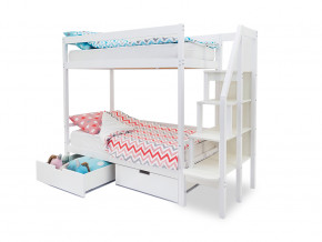 Двухъярусная кровать Svogen с ящиками белый в Тарко-Сале - tarko-sale.magazinmebel.ru | фото - изображение 2