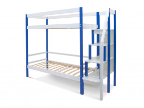 Двухъярусная кровать Svogen с ящиками сине-белый в Тарко-Сале - tarko-sale.magazinmebel.ru | фото - изображение 2