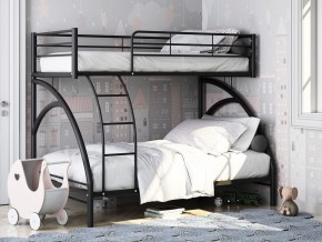 Двухъярусная кровать Виньола 2 Черная в Тарко-Сале - tarko-sale.magazinmebel.ru | фото - изображение 1