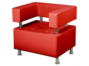 Кресло Борк Кожзам Красный в Тарко-Сале - tarko-sale.magazinmebel.ru | фото - изображение 1