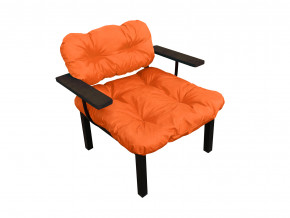 Кресло Дачное оранжевая подушка в Тарко-Сале - tarko-sale.magazinmebel.ru | фото