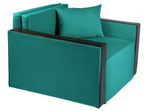 Кресло-кровать Милена с подлокотниками рогожка emerald в Тарко-Сале - tarko-sale.magazinmebel.ru | фото