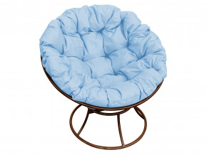 Кресло Папасан без ротанга голубая подушка в Тарко-Сале - tarko-sale.magazinmebel.ru | фото