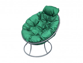 Кресло Папасан мини без ротанга зелёная подушка в Тарко-Сале - tarko-sale.magazinmebel.ru | фото
