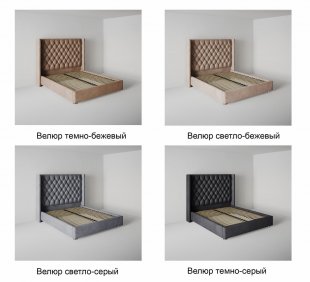 Кровать Версаль люкс 0.8 м с ортопедическим основанием в Тарко-Сале - tarko-sale.magazinmebel.ru | фото - изображение 6