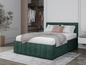 Кровать 1400 Лана зеленый велюр в Тарко-Сале - tarko-sale.magazinmebel.ru | фото