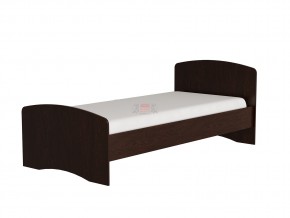 Кровать-4 одинарная 900*1900 венге в Тарко-Сале - tarko-sale.magazinmebel.ru | фото - изображение 1