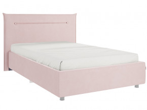 Кровать Альба 1200 велюр нежно-розовый в Тарко-Сале - tarko-sale.magazinmebel.ru | фото