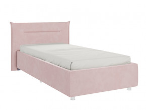 Кровать Альба 900 велюр нежно-розовый в Тарко-Сале - tarko-sale.magazinmebel.ru | фото
