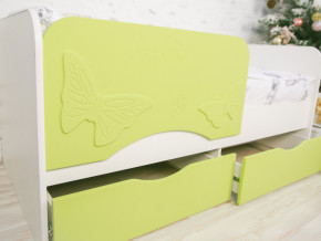 Кровать Бабочка белый/салатовый софт в Тарко-Сале - tarko-sale.magazinmebel.ru | фото - изображение 2