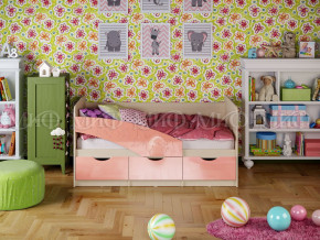 Кровать Бабочки 1600 Розовый металлик в Тарко-Сале - tarko-sale.magazinmebel.ru | фото