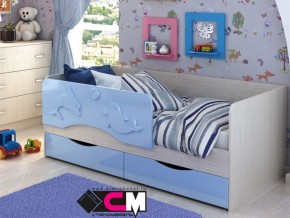 Кровать детская Алиса КР 812 голубая 1600 в Тарко-Сале - tarko-sale.magazinmebel.ru | фото - изображение 1