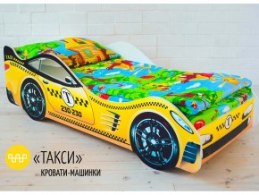 Кровать детская машина Такси в Тарко-Сале - tarko-sale.magazinmebel.ru | фото - изображение 1