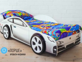 Кровать детская машинка Порше в Тарко-Сале - tarko-sale.magazinmebel.ru | фото - изображение 2