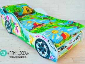 Кровать детская машинка Принцесса в Тарко-Сале - tarko-sale.magazinmebel.ru | фото - изображение 1