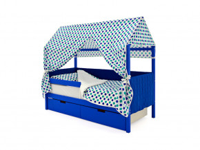 Кровать-домик мягкий Svogen с ящиками и бортиком синий в Тарко-Сале - tarko-sale.magazinmebel.ru | фото - изображение 6