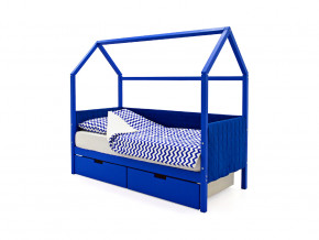 Кровать-домик мягкий Svogen с ящиками синий в Тарко-Сале - tarko-sale.magazinmebel.ru | фото - изображение 1