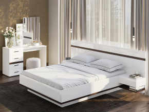 Кровать двойная Соло 1600 Белый в Тарко-Сале - tarko-sale.magazinmebel.ru | фото - изображение 2