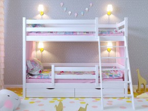 Кровать двухъярусная Сонечка с наклонной лестницей и ящиками в Тарко-Сале - tarko-sale.magazinmebel.ru | фото - изображение 5