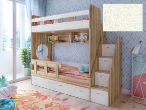 Кровать двухъярусная Юниор 1 с фасадом для рисования феритейл в Тарко-Сале - tarko-sale.magazinmebel.ru | фото - изображение 1