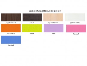 Кровать двухъярусная Юниор 6 Белое дерево, Венге в Тарко-Сале - tarko-sale.magazinmebel.ru | фото - изображение 2