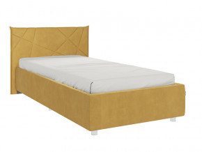 Кровать Квест 900 велюр медовый в Тарко-Сале - tarko-sale.magazinmebel.ru | фото
