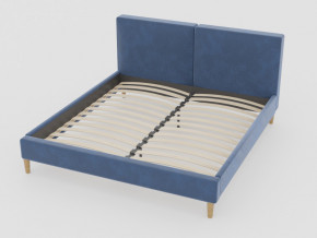 Кровать Линси 1600 синий в Тарко-Сале - tarko-sale.magazinmebel.ru | фото