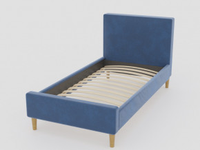 Кровать Линси 900 синий в Тарко-Сале - tarko-sale.magazinmebel.ru | фото - изображение 1