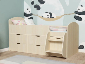 Кровать Малыш-7 Дуб в Тарко-Сале - tarko-sale.magazinmebel.ru | фото