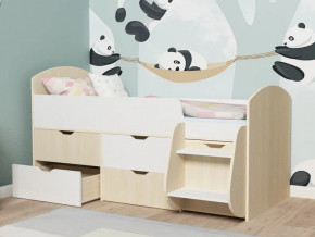 Кровать Малыш-7 Дуб-Белое дерево в Тарко-Сале - tarko-sale.magazinmebel.ru | фото - изображение 3