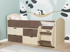 Кровать Малыш-7 Дуб-Бодега в Тарко-Сале - tarko-sale.magazinmebel.ru | фото - изображение 1