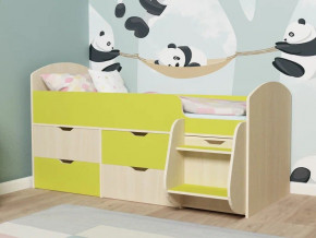 Кровать Малыш-7 Дуб-лайм в Тарко-Сале - tarko-sale.magazinmebel.ru | фото - изображение 1