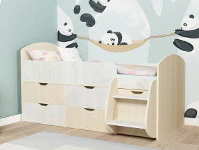 Кровать Малыш-7 Дуб-Винтерберг в Тарко-Сале - tarko-sale.magazinmebel.ru | фото - изображение 1