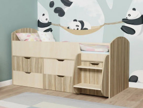 Кровать Малыш-7 Ясень-дуб в Тарко-Сале - tarko-sale.magazinmebel.ru | фото - изображение 1