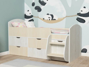 Кровать Малыш-7 Винтербер-Дуб в Тарко-Сале - tarko-sale.magazinmebel.ru | фото - изображение 1