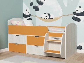 Кровать Малыш-7 Винтербер-Оранжевый в Тарко-Сале - tarko-sale.magazinmebel.ru | фото