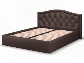 Кровать подъемная Стелла 1400 коричневая в Тарко-Сале - tarko-sale.magazinmebel.ru | фото - изображение 1