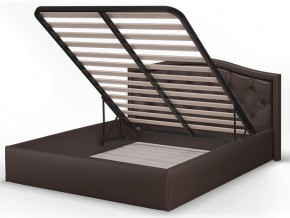 Кровать подъемная Стелла 1400 коричневая в Тарко-Сале - tarko-sale.magazinmebel.ru | фото - изображение 2