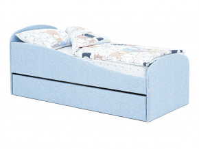 Кровать с ящиком Letmo небесный (рогожка) в Тарко-Сале - tarko-sale.magazinmebel.ru | фото - изображение 11