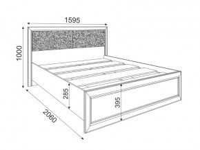 Кровать с настилом 1400 Саванна М04 в Тарко-Сале - tarko-sale.magazinmebel.ru | фото - изображение 2